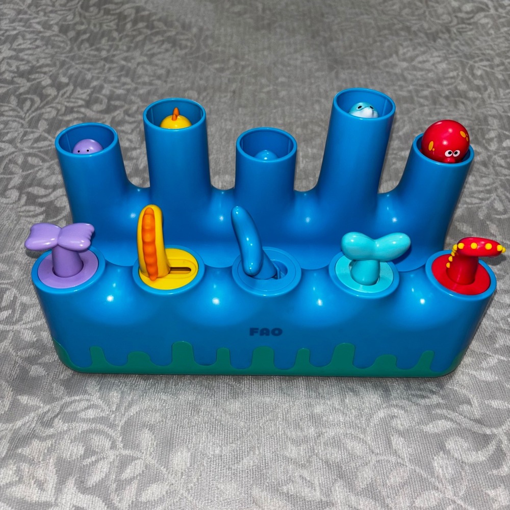 FAO Schwarz Look & Sea Ocean Pop-Up Activity Toy Kids Sea Life Interactive